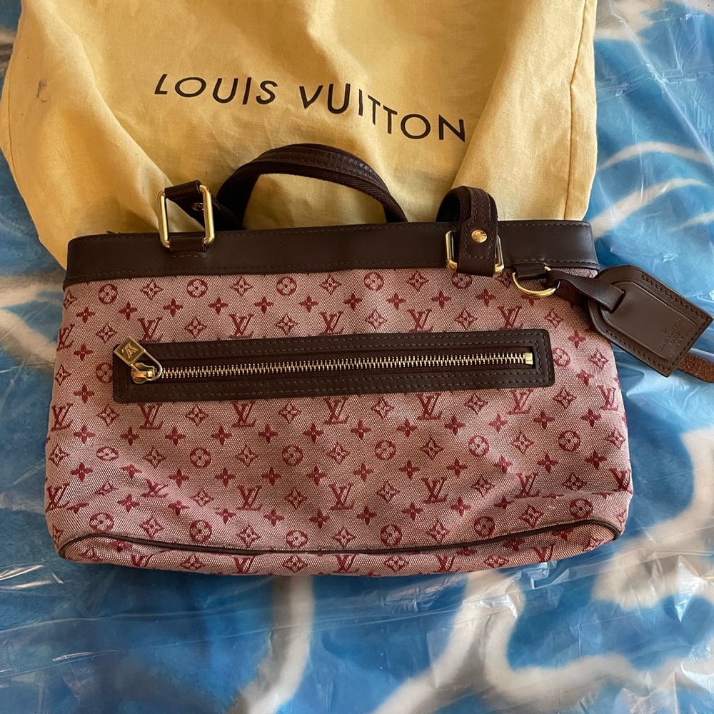 Louis Vuitton Monogram Mini Lin Lucille PM with Porte Tresor Wallet